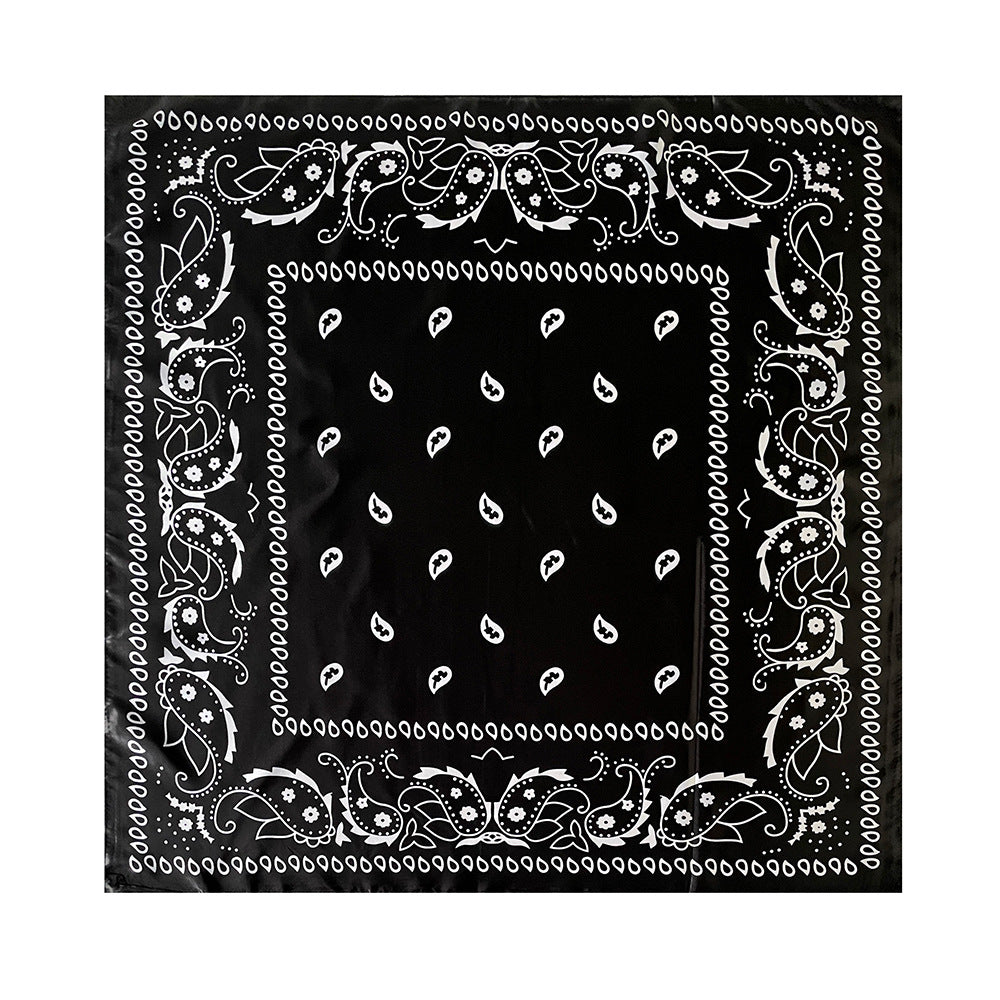 Minimalist Paisley Versatile Square Scarf MK2BW6W6NSI27