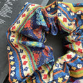 Floral Elastic Hair Scrunchie - DippedShop Wholesale - #9299