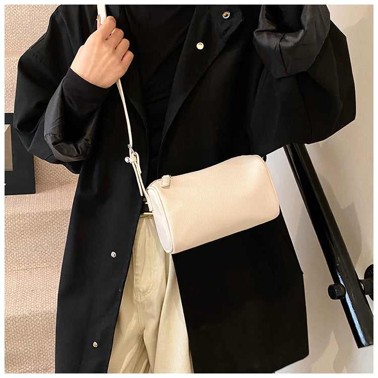 Minimalist Solid Color PU Handbag Crossbody Bag 6W10BBG1891
