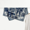 Elegant Floral Square Scarf - DippedShop Wholesale - #7299
