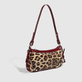 Retro Leopard Print Underarm Shoulder Bag 6W10BBG1388