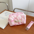 Colorful Polka Dots Quilted Shell Makeup Bag MK2BW6S10BOB123