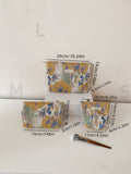 Vintage Floral Embossed Portable Makeup Bag MK2BW6W10BOB402