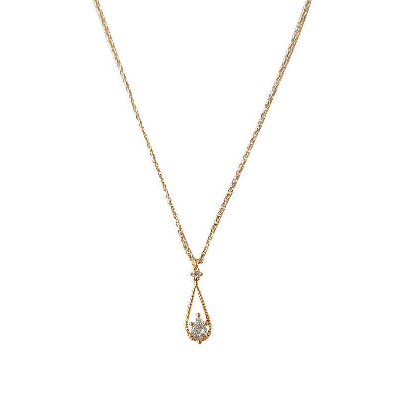 Minimalist Teardrop CZ Choker - DippedShop Wholesale - #6243