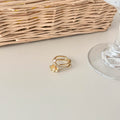 Stylish Gold Plated Hollow Out - DippedShop Wholesale - #8163
