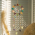 Colorful Crystal Floral Shape Dream Suncatchers MK2CZAS6H7HLS87
