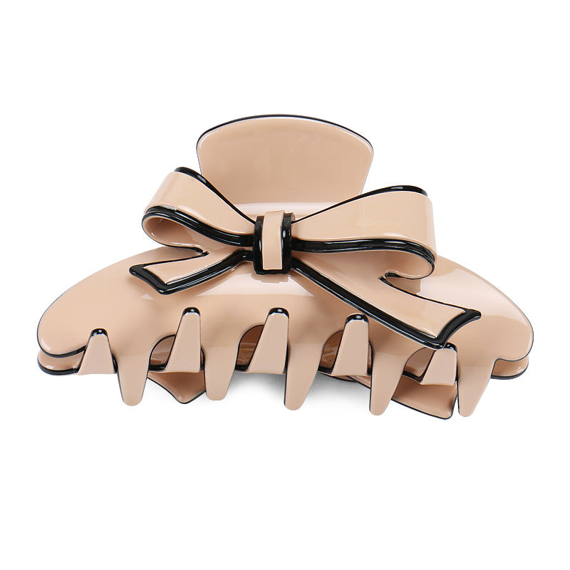 Fashion Bow Knot Large Acetate Hair Claw MK2PPM6W6HCP354
