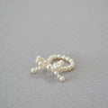 Pearl Bow Stud Earrings - DippedShop Wholesale - #8515
