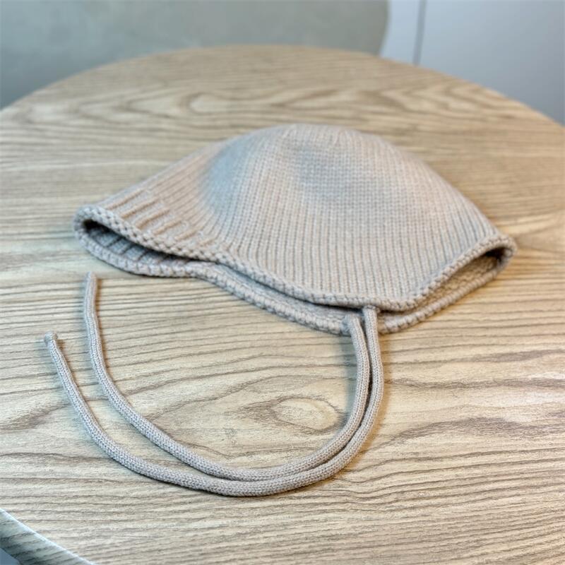 Knit Earflap Bucket Hat - DippedShop Wholesale - #7267
