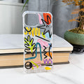 Zebra Print Graffiti Shockproof Protection iPhone Case 6Z13HPC208