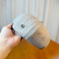 Metal Badge Beret Hat - DippedShop Wholesale - #3091