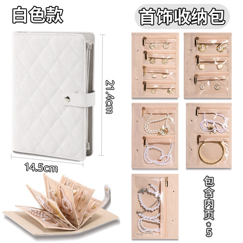 Trendy Butterfly Pattern Jewelry Organizer Bag 8CW6BOB360