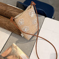 Vintage Floral Emroidery Crossbody Phone - DippedShop Wholesale - #4883
