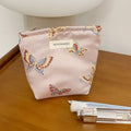 Butterfly Jacquard Travel Toiletry Cosmetic Bag MK2BW6W10BOB399