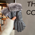 Fluffy Fur Cuff Gloves - DippedShop Wholesale - #8739
