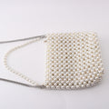 Elegant Pearl Beaded Crossbody Bag - DippedShop Wholesale - #7827