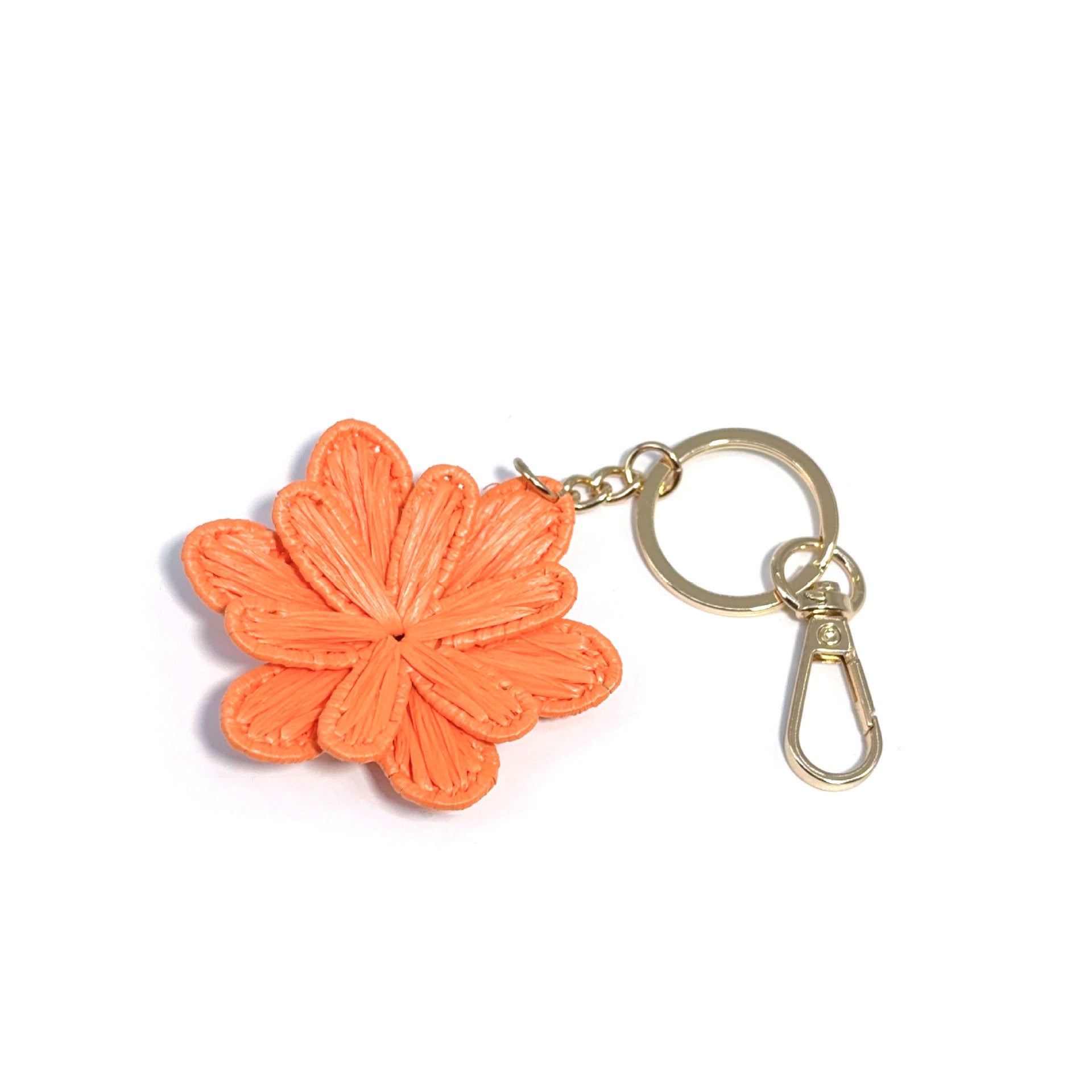 Funny Solid Color Flower Handmade Bag Charm 8ZA6BBC30