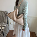 Minimalist Solid Color Large Capacity Underarm Bag 6W10BBG1378
