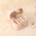 Trendy PU Leather Travel Mini Jewelry Case 6W13HSJ112