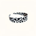Vintage Leopard Print Acrylic Wide Headband 6W6HBD402
