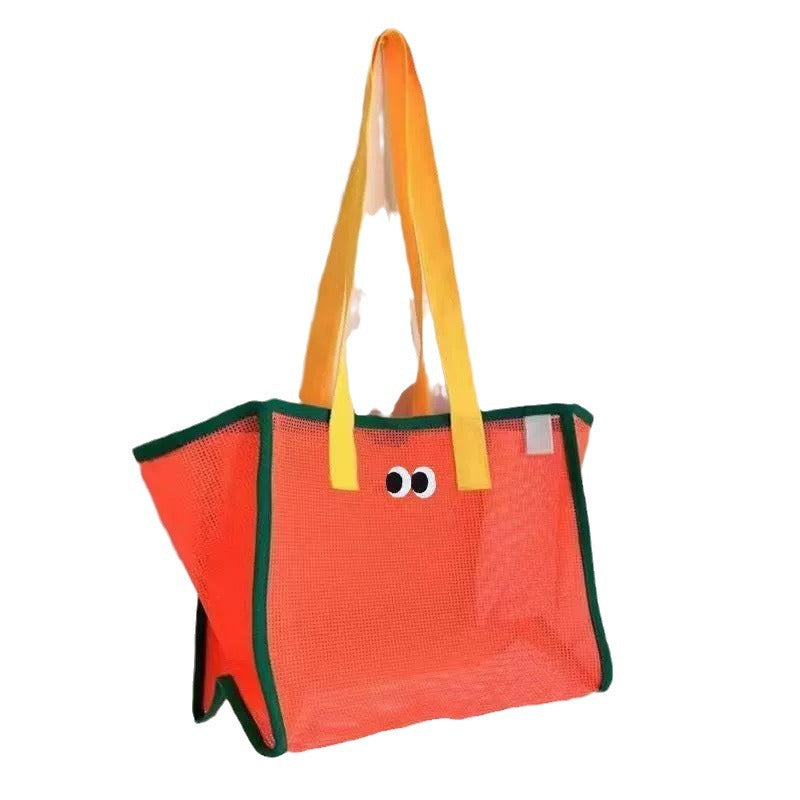 Cute Hollow Out Eye Embroideried Shoulder Bag 8CW6BBG476L