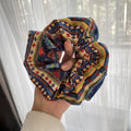Floral Elastic Hair Scrunchie - DippedShop Wholesale - #6531