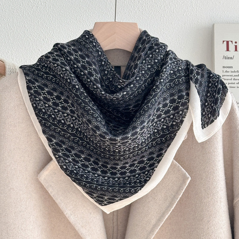 Square Silk Scarf - DippedShop Wholesale - #3315