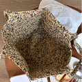 Stylish Large Capacity Straw Woven Tote Bag 8CW6BBG525L