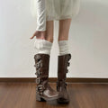 Ribbed Over Knee Socks - DippedShop Wholesale - #1187