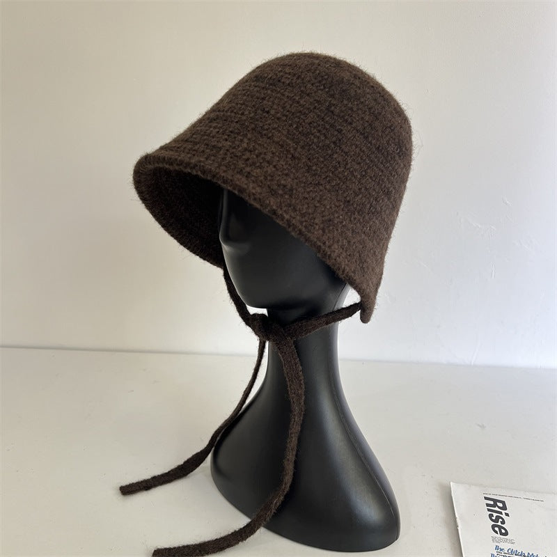 Ear Flap Knit Bonnet - DippedShop Wholesale - #4371