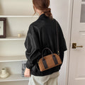 Trendy Faux Suede Boston Crossbody Bag 6W10BBG2477