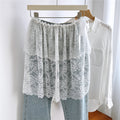 Jacquard Double Layer Wrap Skirt - DippedShop Wholesale - #6579