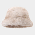 Winter Fuzzy Faux Fur Outdoor Warm Bucket Hat 6W6HAT532