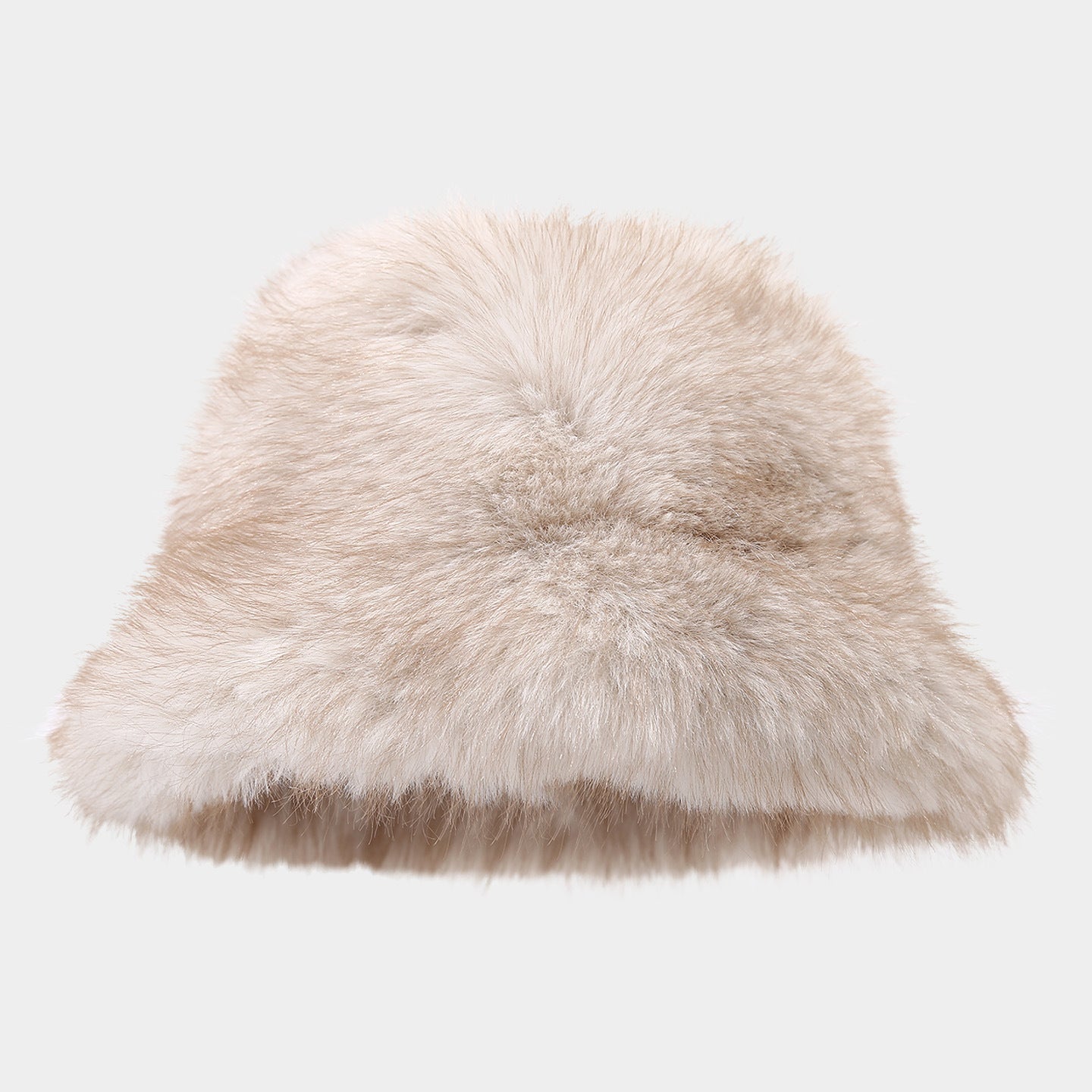 Winter Fuzzy Faux Fur Outdoor Warm Bucket Hat 6W6HAT532