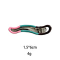 Sweet Color Block No Crease Hair Clip 6W6HCP1640