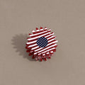 Trendy American Flag Hat Shape Lightweight Hair Clip 8AS6HCP61T