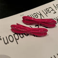 Simple Bowknot Solid Color No Crease Hair Clip 8AS6HCP513L