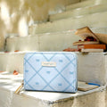 Trendy Bowknot Print Zipper Card Wallet 6S10BWB94