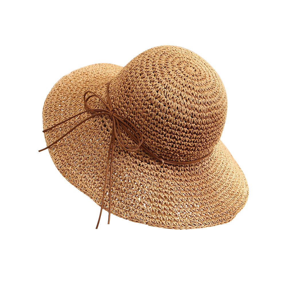 Wide Brim Straw Hat - DippedShop Wholesale - #4643