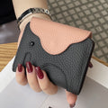 Funny Elephant Shape PU Coin Purse Wallet 6S10BWB118