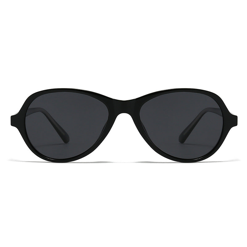 Vintage Oval Frame UV Protection Sunglasses MK2PPIM6W6GSG223