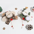 Plaid Velvet Bow Hair Clip - DippedShop Wholesale - #3475