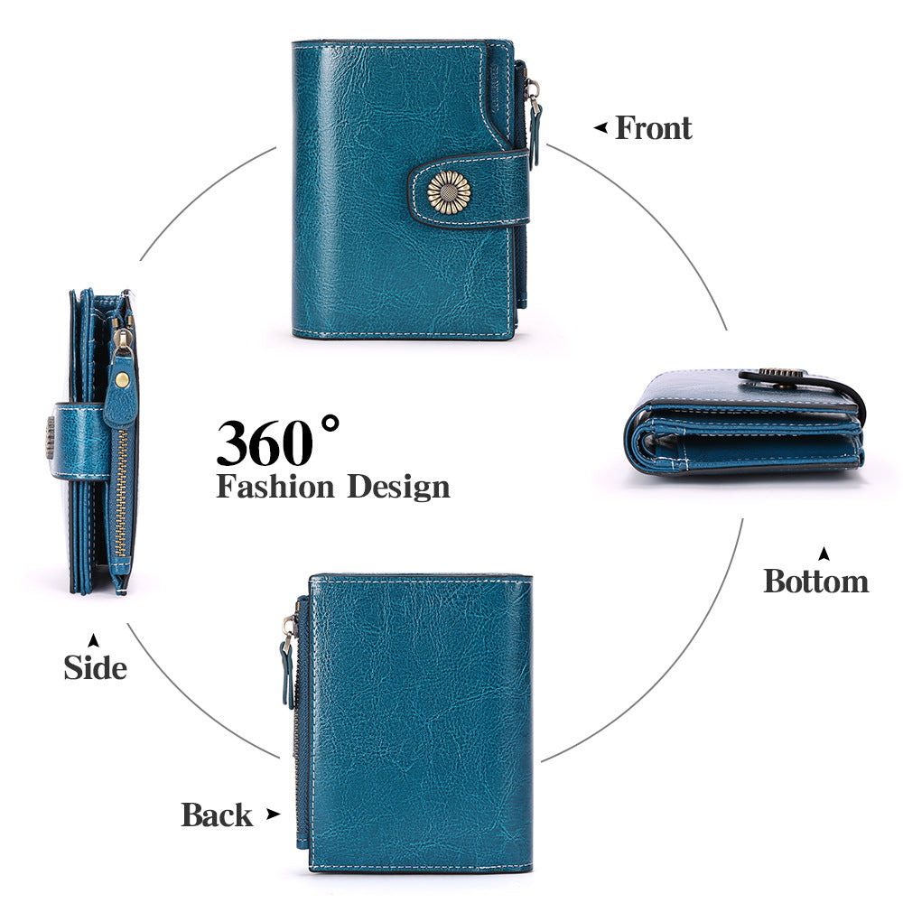 RFID Blocking Bifold Wallet - DippedShop Wholesale - #1763