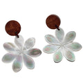 Vintage Hollow Out Leaf Floral Dangle Earrings 6W6JER603