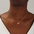 Minimalist Letter Choker - DippedShop Wholesale - #5331