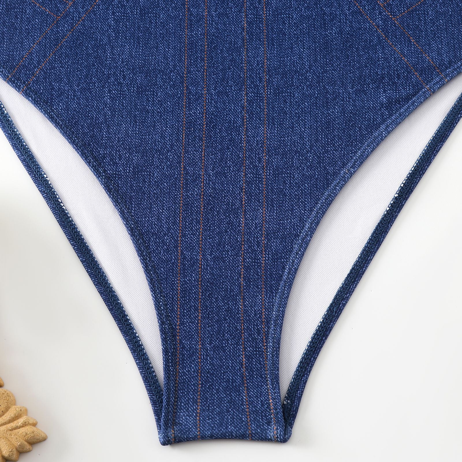Split One Piece Swimsuit - DippedShop Wholesale - #8115