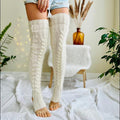 Twist Over Knee Socks - DippedShop Wholesale - #2115
