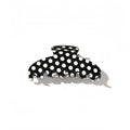 Trendy Polka Dot Acetate Large Hair Claw 8AS6HCP256T