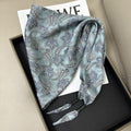 Cashew Print Silk Scarf - DippedShop Wholesale - #5891