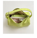 Minimalist Solid Color Suede Handbag 6W10BBG1380